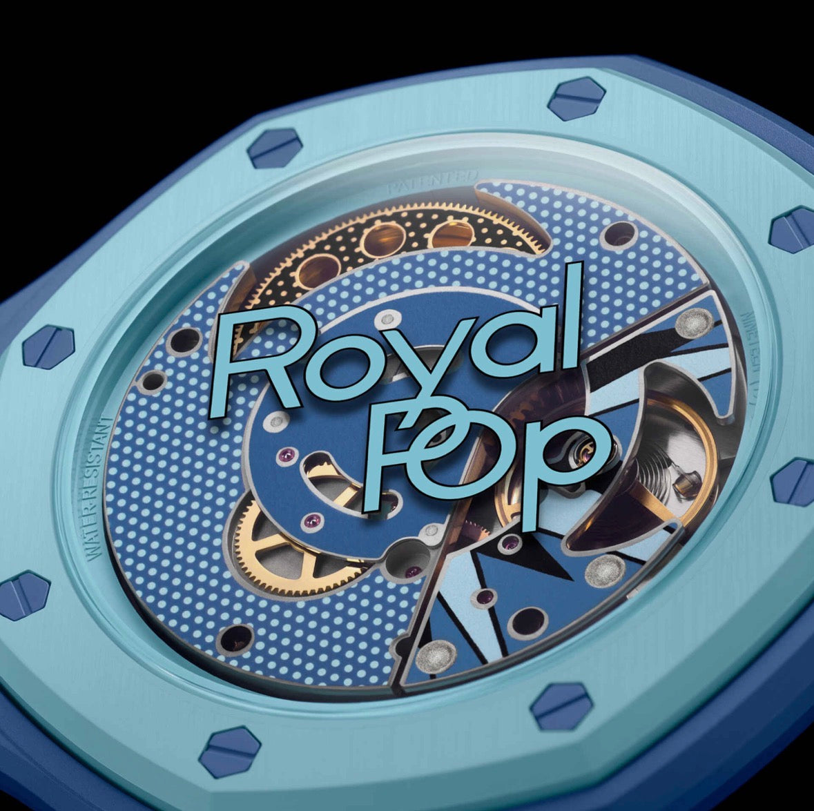 Swatch x Audemars Piguet Royal Pop Lan Ba Blue SSX03L100N